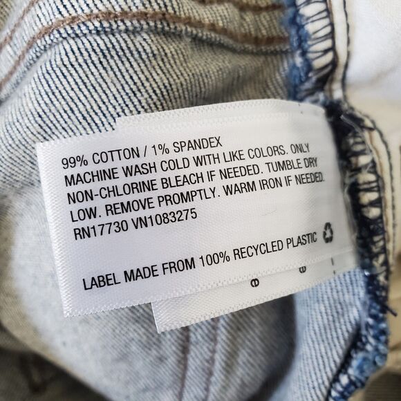 Universal Thread Balloon Jeans Womens Size 4R High Rise Tapered Dark Wash New - Picture 12 of 12